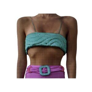 Cult Form TURQ YORGAN BRA  Size: Large  Size 8